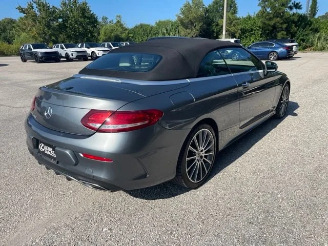 Used 2017 Gray Metallic Mercedes-Benz C 300 image 2