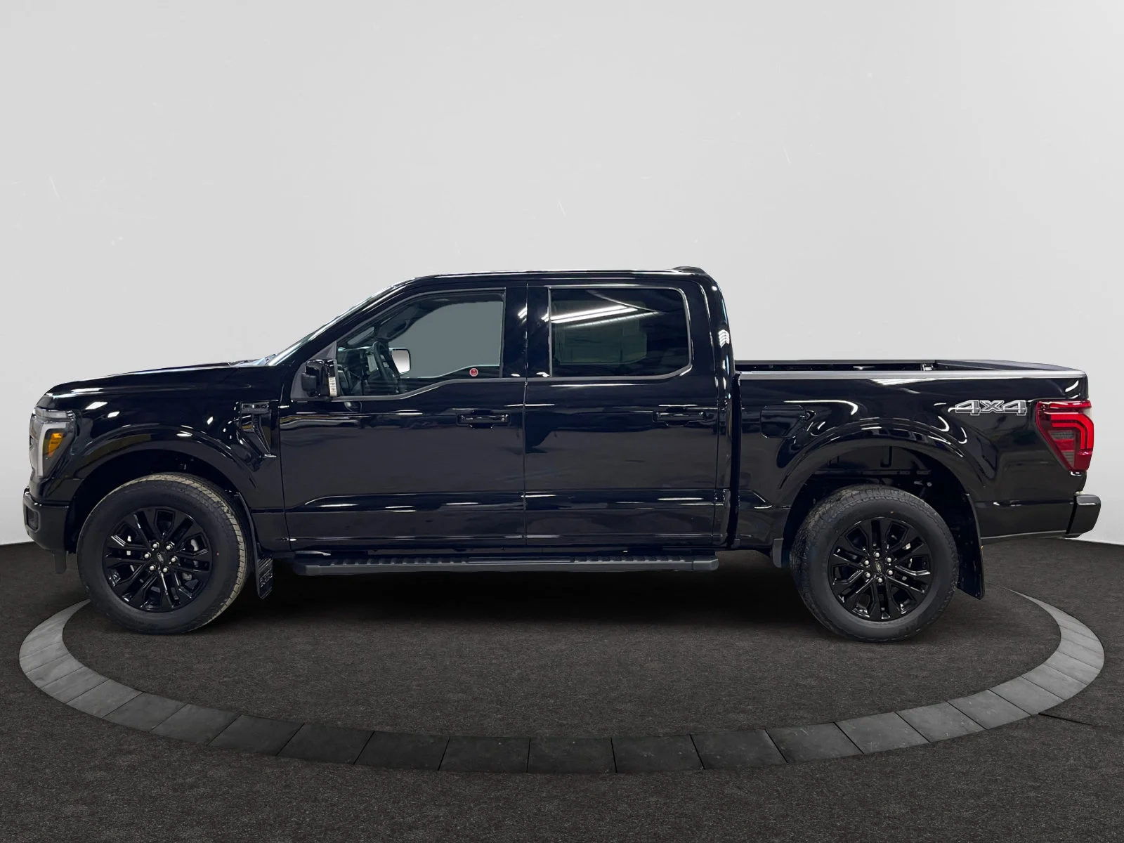 New 2026 Agate Black Metallic Ford Lariat image 2