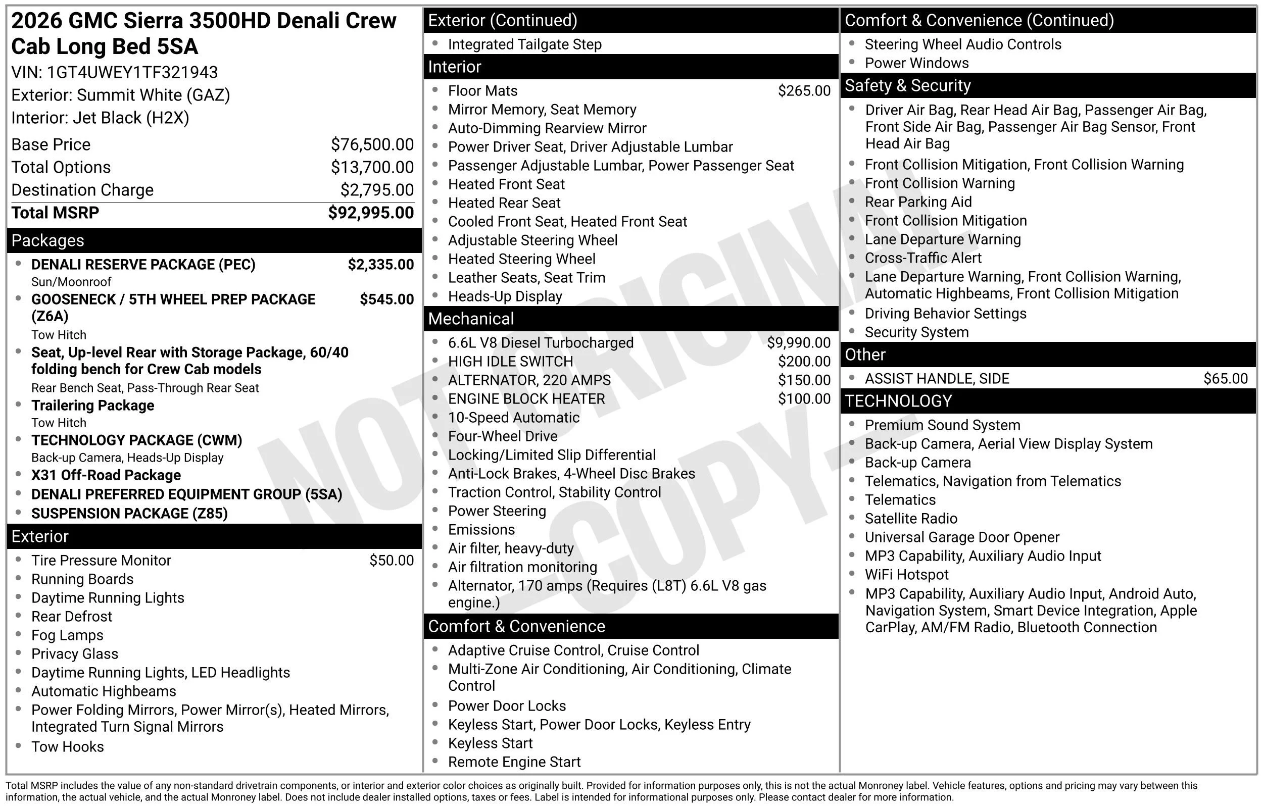 2026 GMC Sierra 3500HD Denali - Photo 50