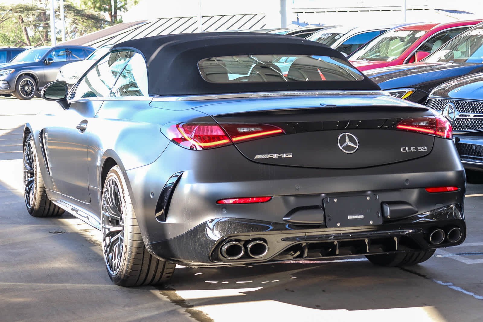 New 2027 MANUFAKTUR exclusive graphite grey magno Mercedes-Benz AMG® CLE 53 image 2