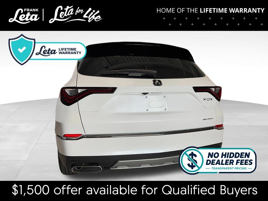 New 2026 Platinum White Pearl Acura  image 4