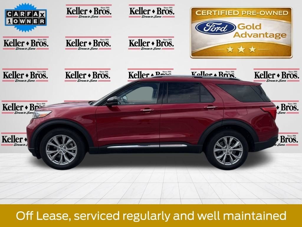 Certified Used 2023 Rapid Red Metallic Tinted Clearcoat Ford Limited image 5