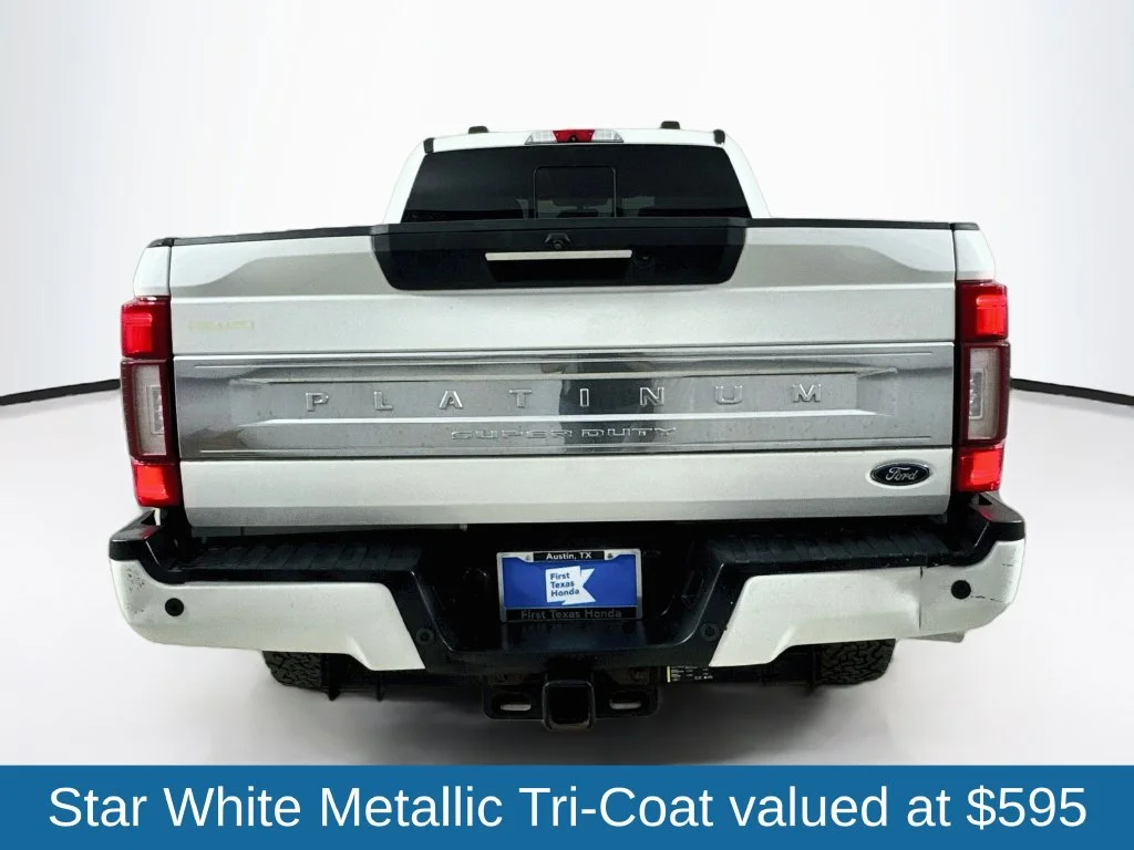 Used 2021 White Metallic Ford Platinum image 7