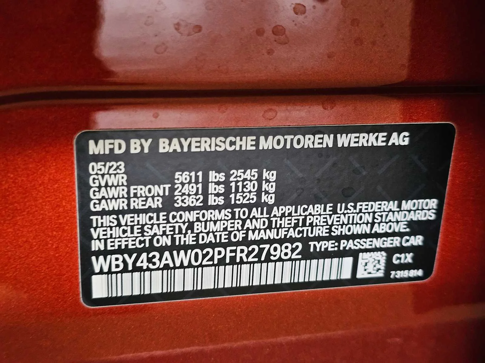 Certified Used 2023 Sunset Orange Metallic BMW eDrive35 image 37