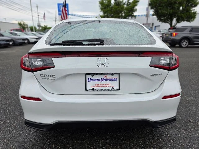 Used 2024 Platinum White Pearl Honda Sport image 4