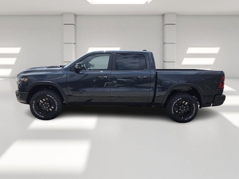 New 2026 Forged Blue Metallic Exterior Paint RAM REBEL 4X4 CREW CAB 5