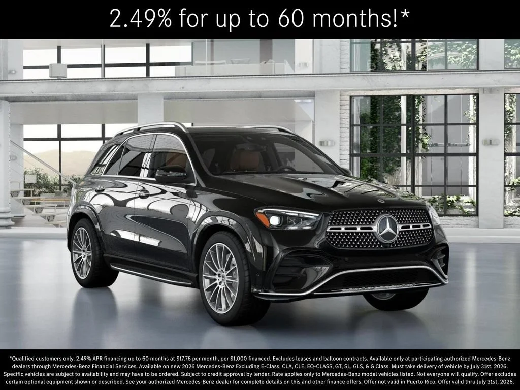 New 2026 Obsidian Black Metallic Mercedes-Benz GLE 580 image 52