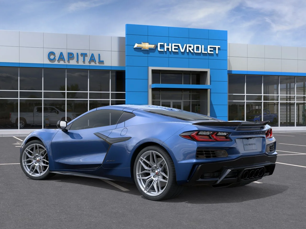 New 2027 Admiral Blue Metallic Chevrolet 2LZ Z06 image 4