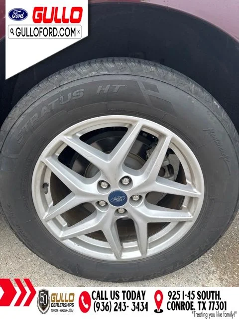 Used 2021 Burgundy Velvet Metallic Tinted Clearcoat Ford SEL image 5