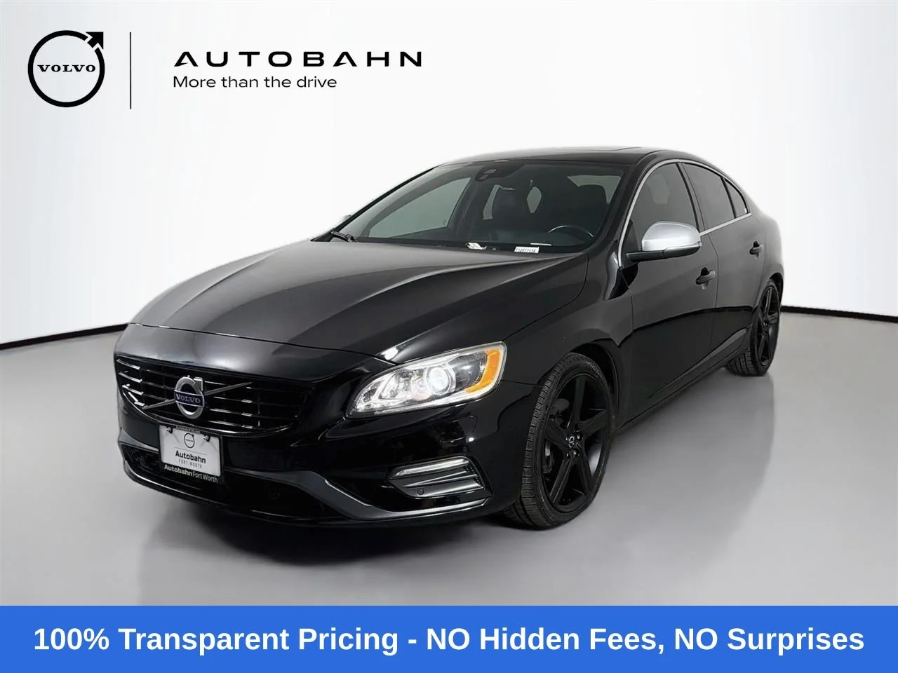 Used 2016 Black Volvo T6 Drive-E R-Design image 1