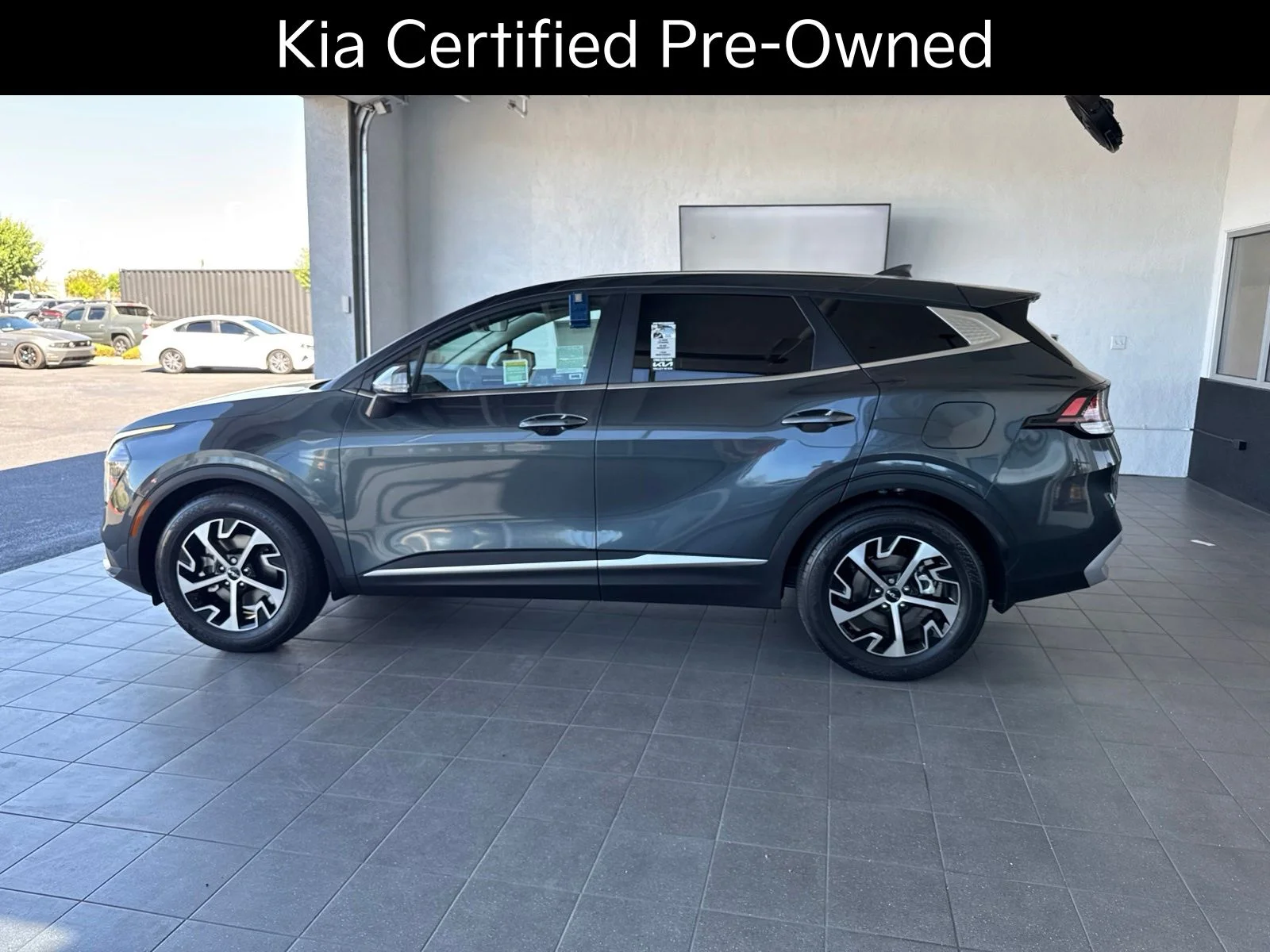 Certified Used 2025 Gravity Gray Kia EX image 12