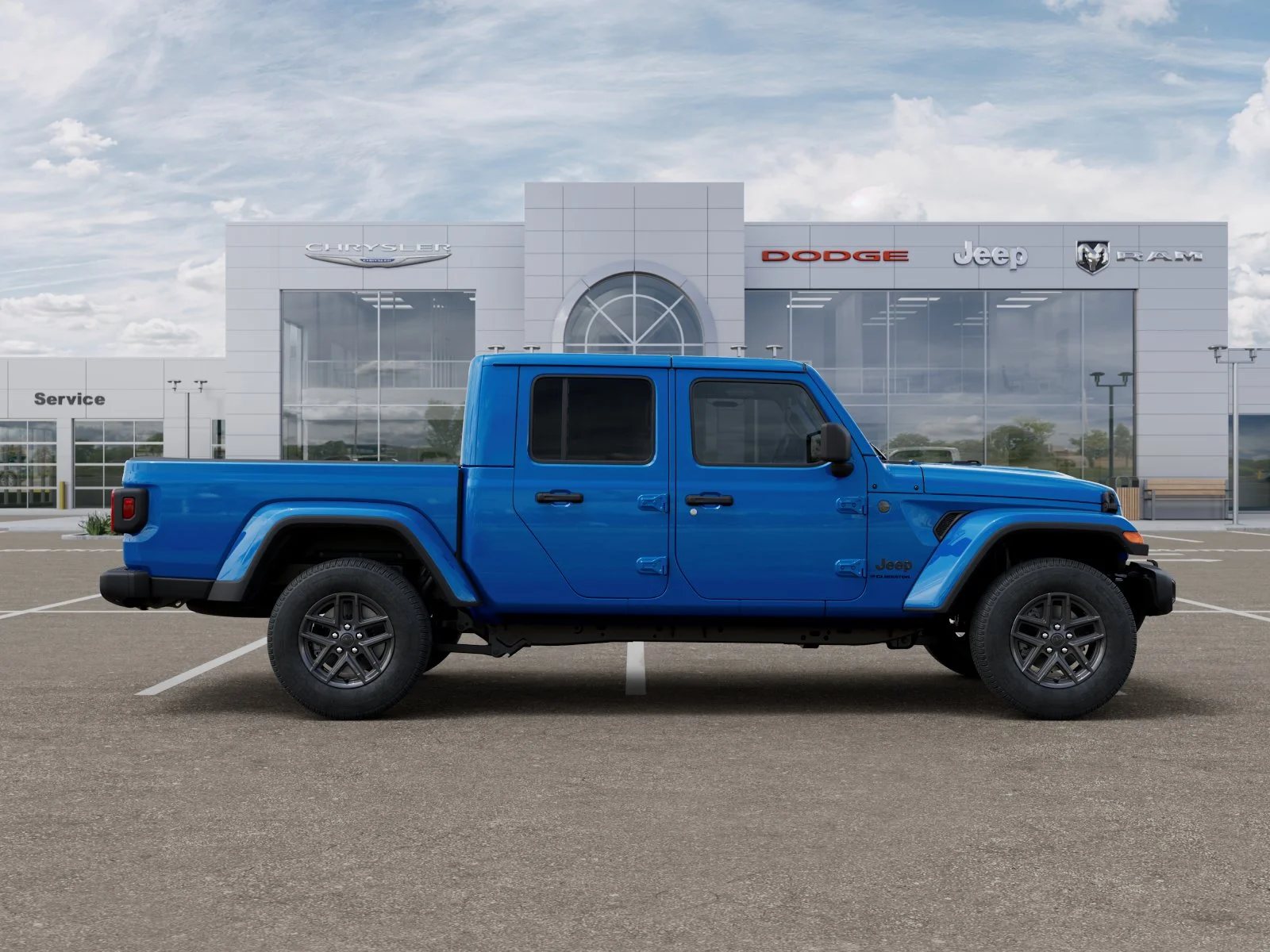 New 2026 Hydro Blue Pearl-Coat Exterior Paint Jeep Sport S image 52
