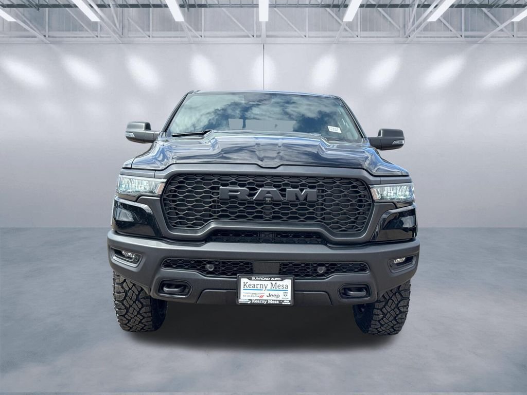 New 2027 Diamond Black Crystal Pearl-Coat Exterior Paint RAM Rebel image 2