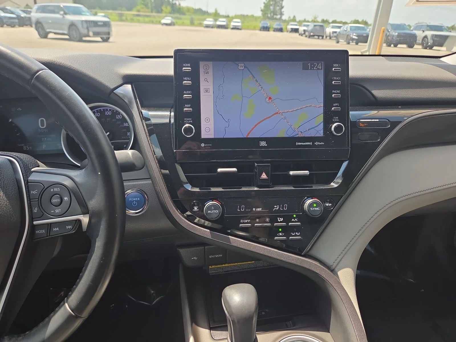 Used 2021 Celestial Silver Metallic Toyota XLE image 18