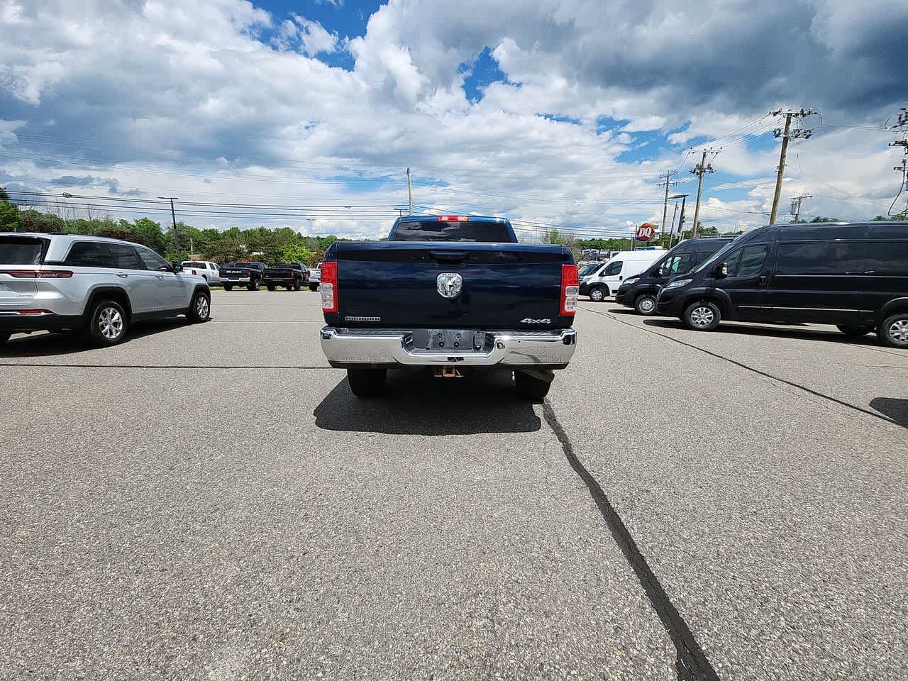 Used 2021 Patriot Blue Pearlcoat Ram Big Horn image 7