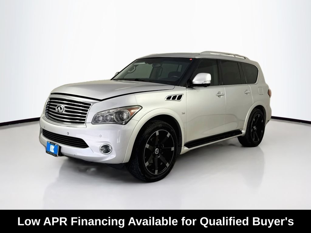 Used 2014 Liquid Platinum INFINITI Base image 3