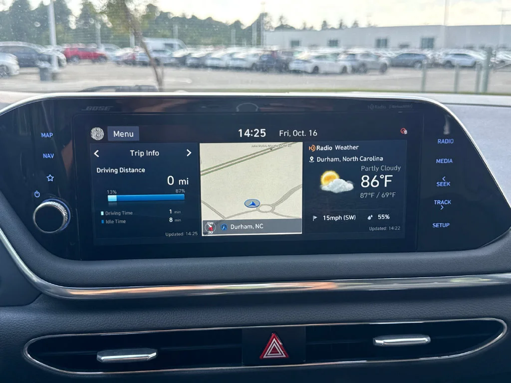 Used 2020 Calypso Red Hyundai SEL Plus image 25