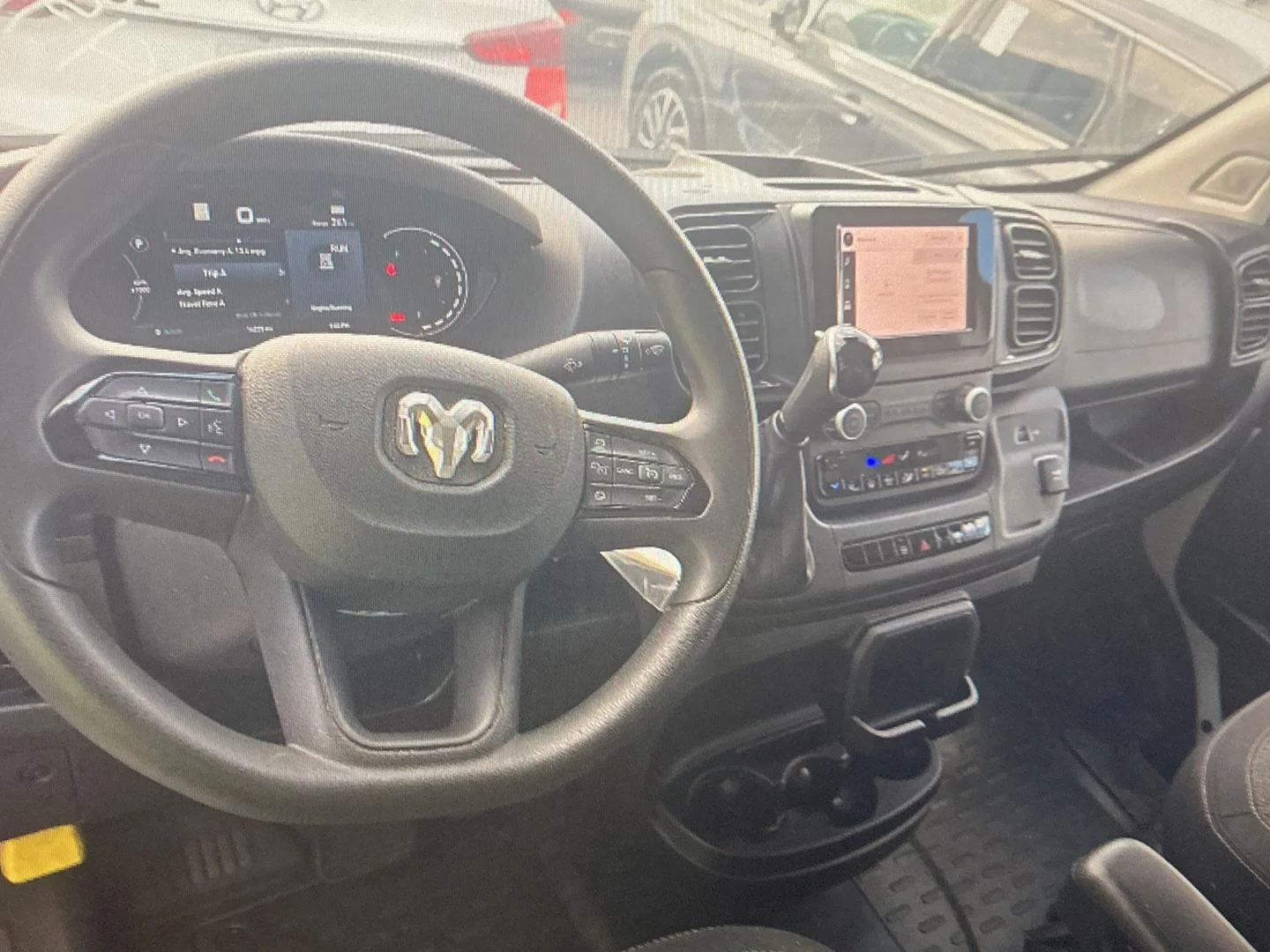 Used 2025 Bright White Clearcoat Ram Tradesman image 6