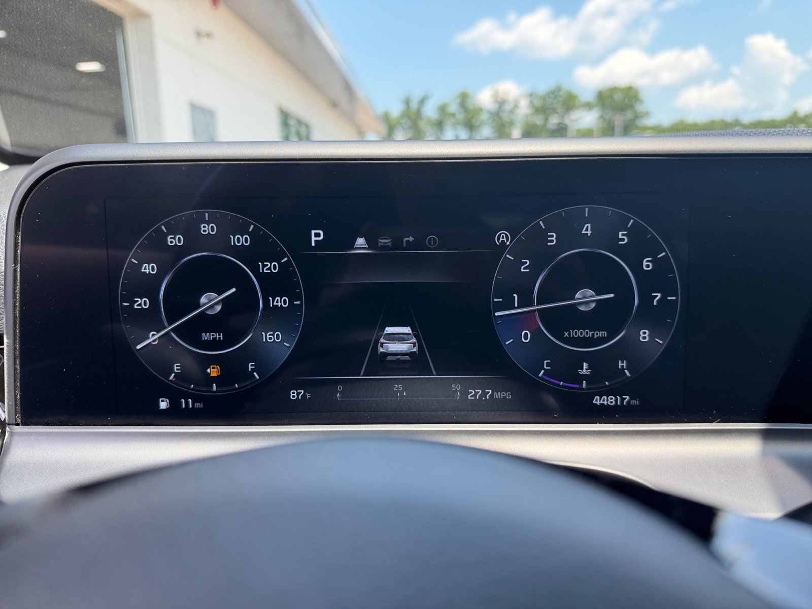 Certified Used 2024 Pluton Blue/Black Roof Kia S image 15