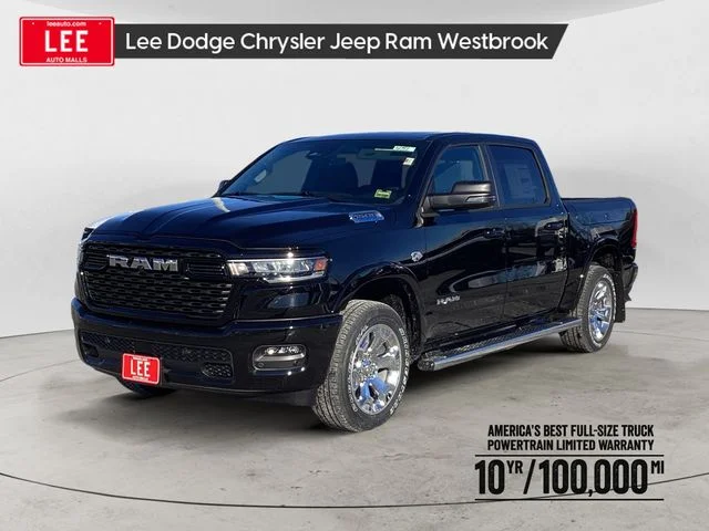 New 2026 Diamond Black Ram BIG HORN CREW CAB 4X4 5