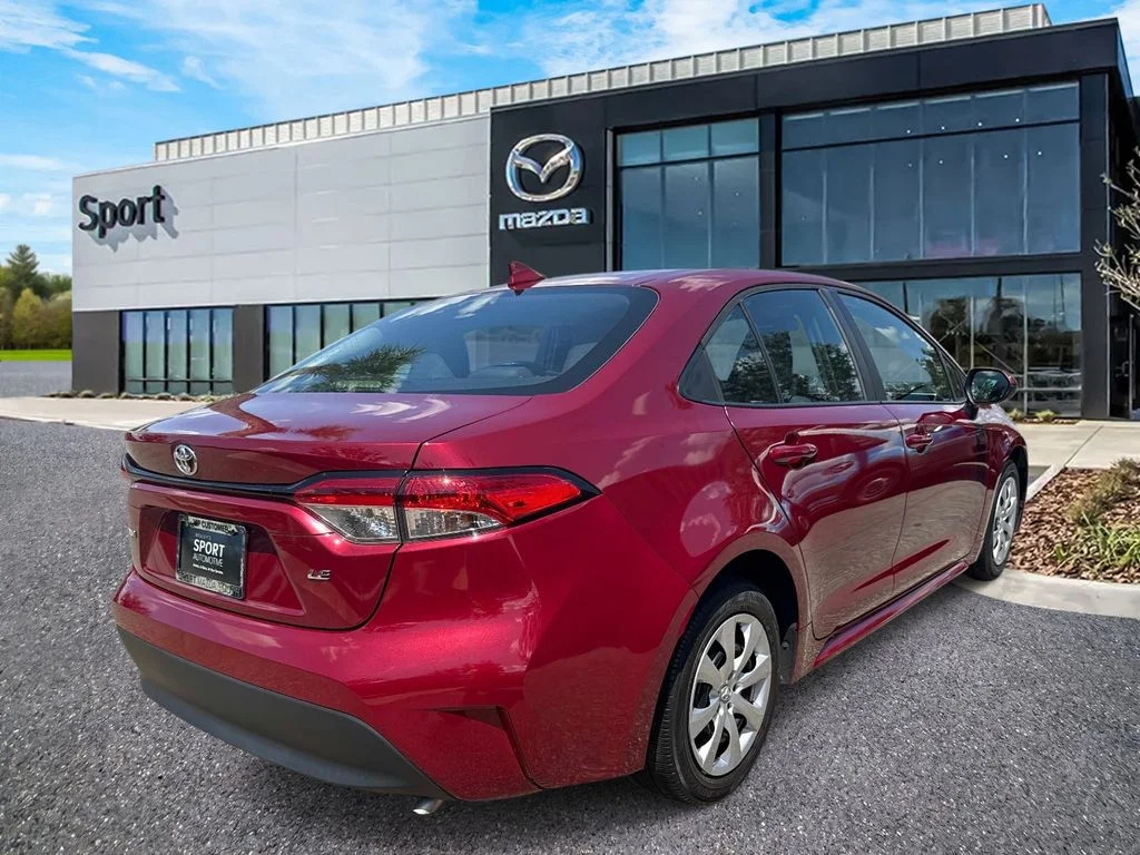 Used 2024 Red Toyota LE image 3