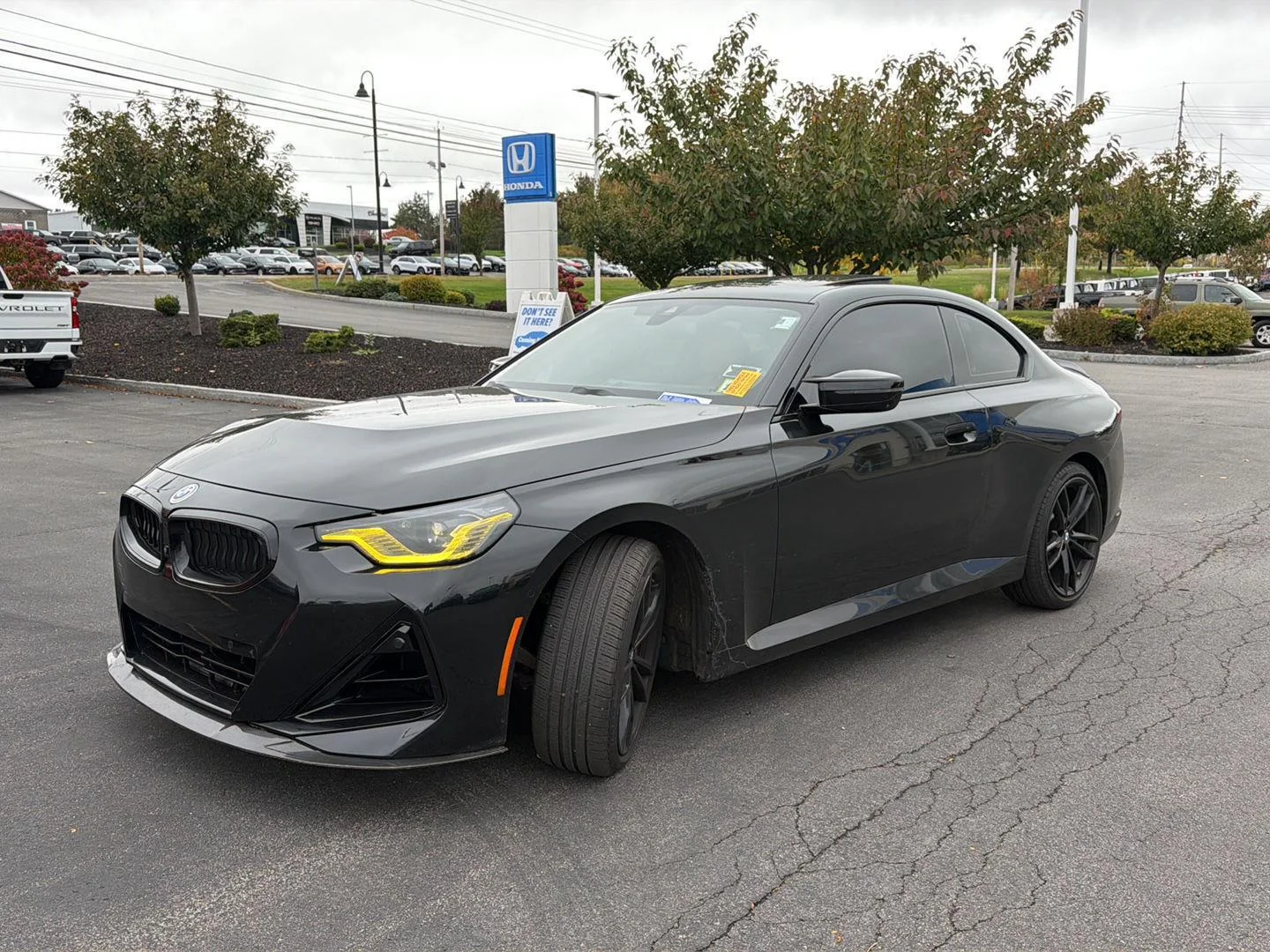 Used 2024 Black Sapphire Metallic BMW M240i xDrive image 3