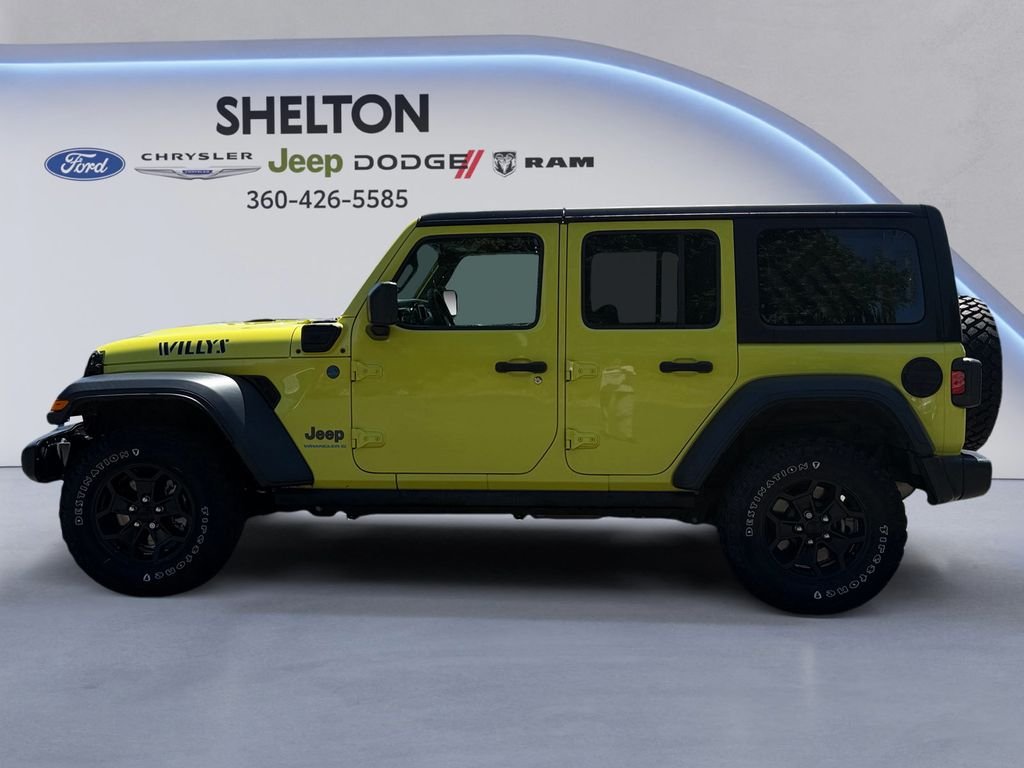 Used 2023 High Velocity Clearcoat Jeep Willys 4xe image 3