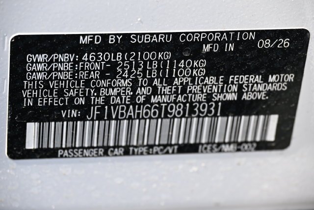 New 2026 Ceramic White Subaru Premium image 20
