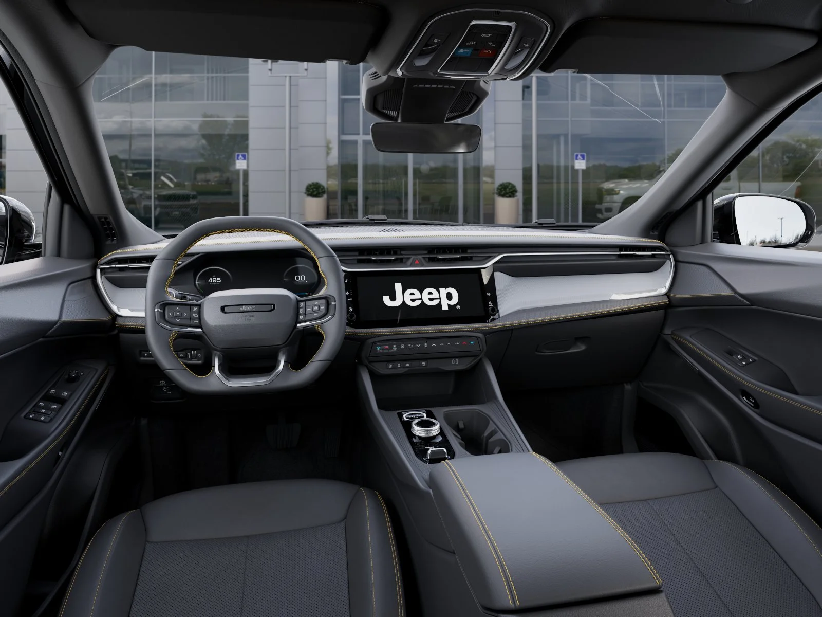New 2026 Diamond Black Crystal Pearl-Coat Exterior Paint Jeep  image 14