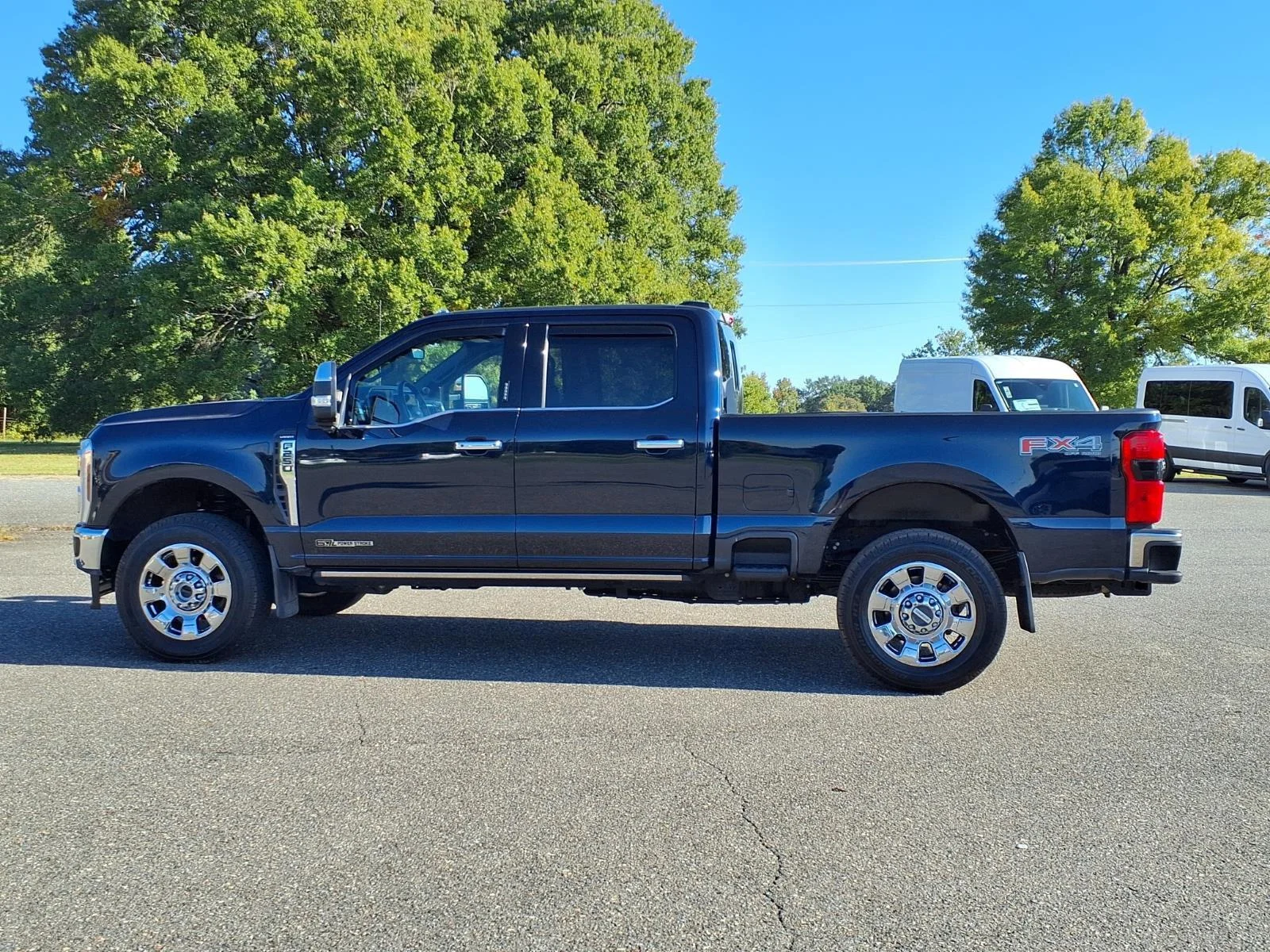 Used 2024 Antimatter Blue Metallic Ford LARIAT image 3