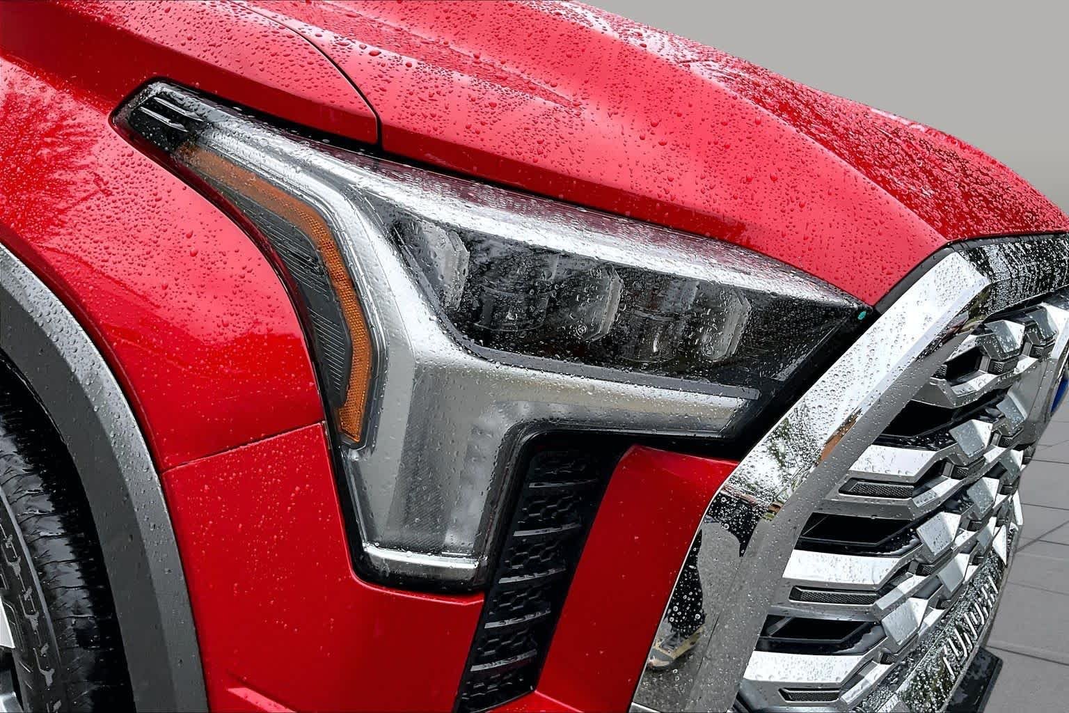 Used 2022 Supersonic Red Toyota 1794 Edition Hybrid image 27