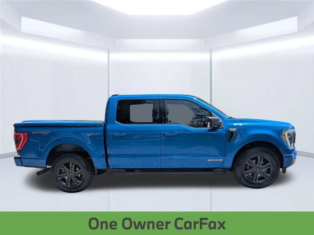 Used 2021 Blue Ford XLT image 8