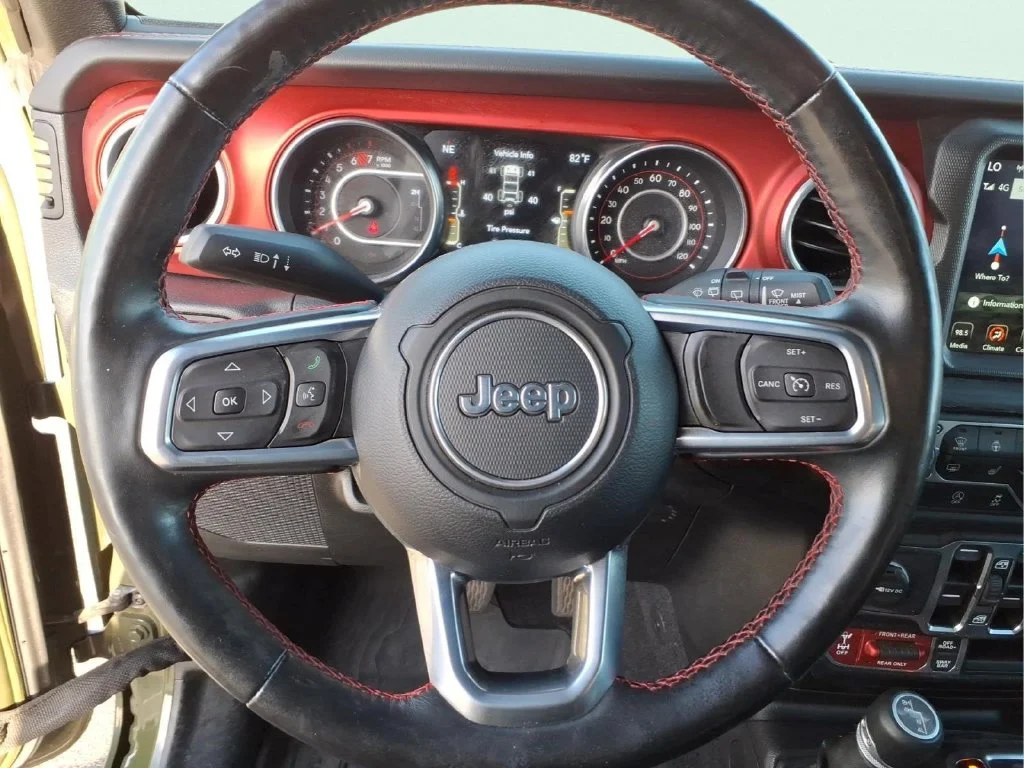 Used 2021 Green Jeep Unlimited Rubicon image 22