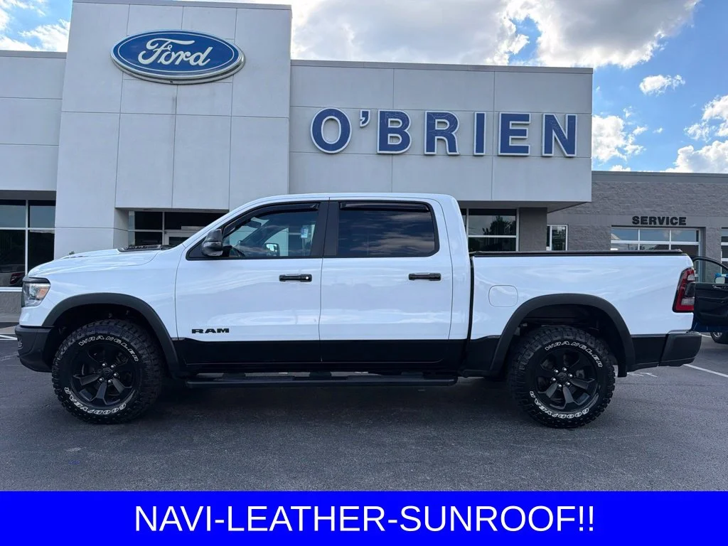 Used 2023 Bright White Clearcoat Ram Rebel image 2