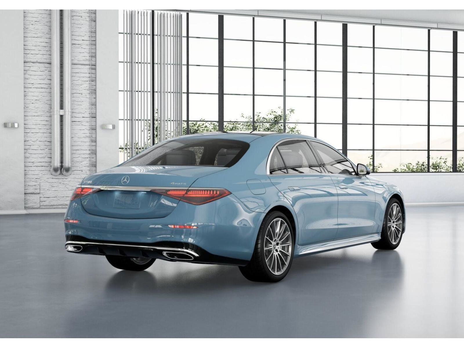 New 2026 MANUFAKTUR China Blue Mercedes-Benz S 580 image 22