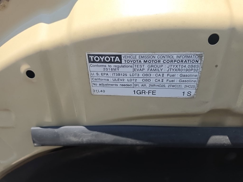 Used 2018 Magnetic Gray Metallic Toyota TRD Pro image 9