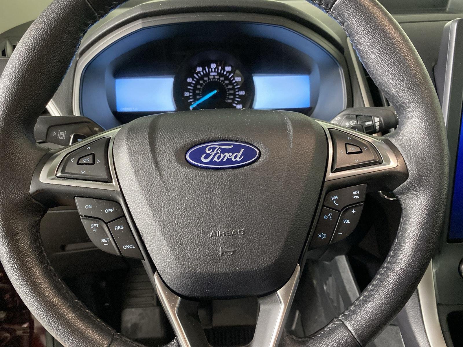 Used 2024 Burgundy Velvet Metallic Tinted Clearcoat Ford SEL image 17