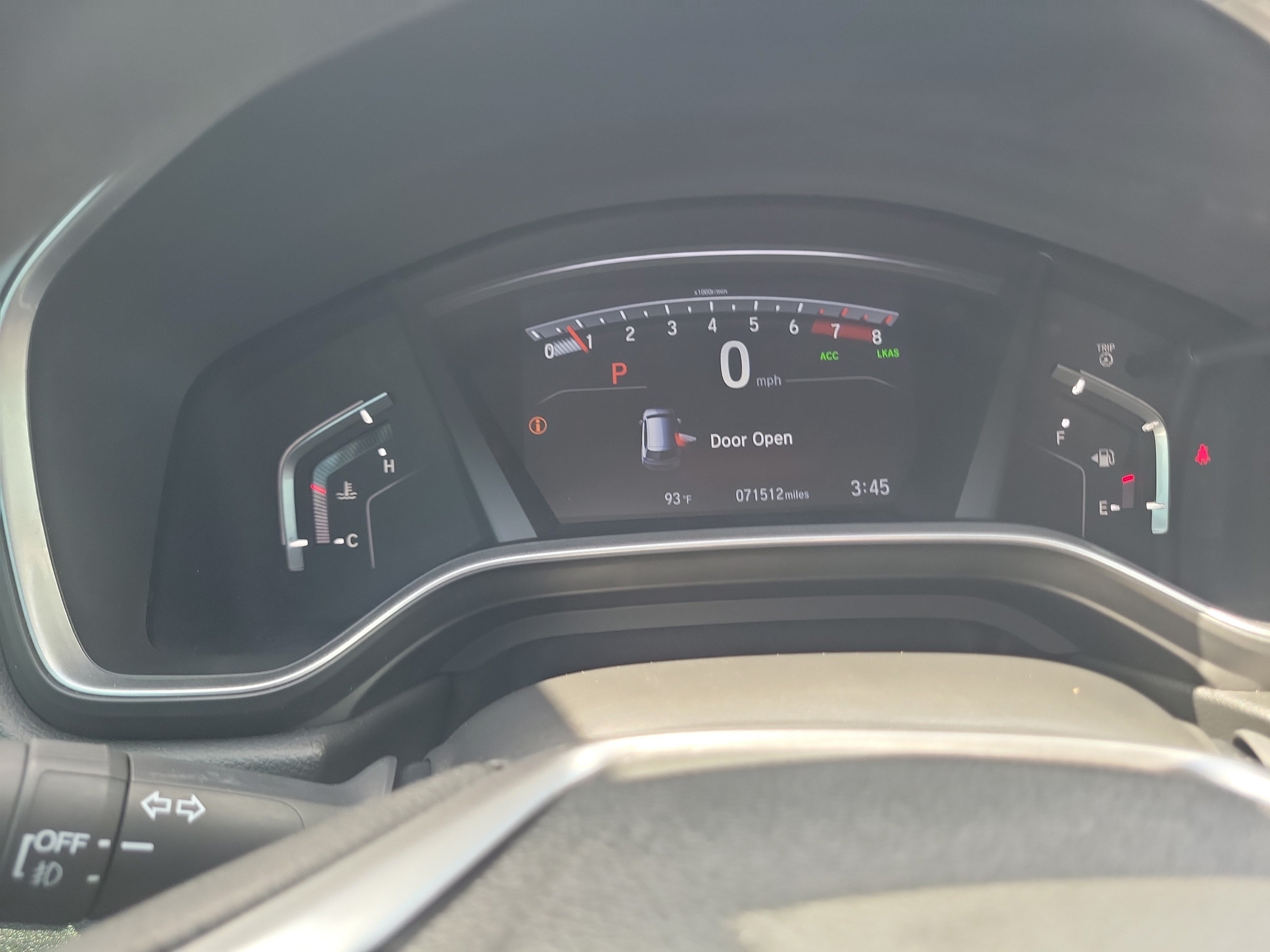 Used 2018 Basque Red Pearl II Honda EX image 24