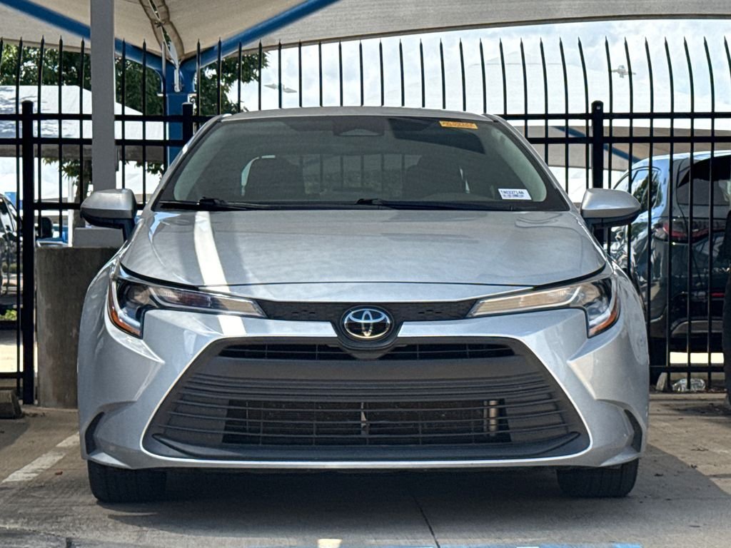 Used 2024 Classic Silver Metallic Toyota LE image 2