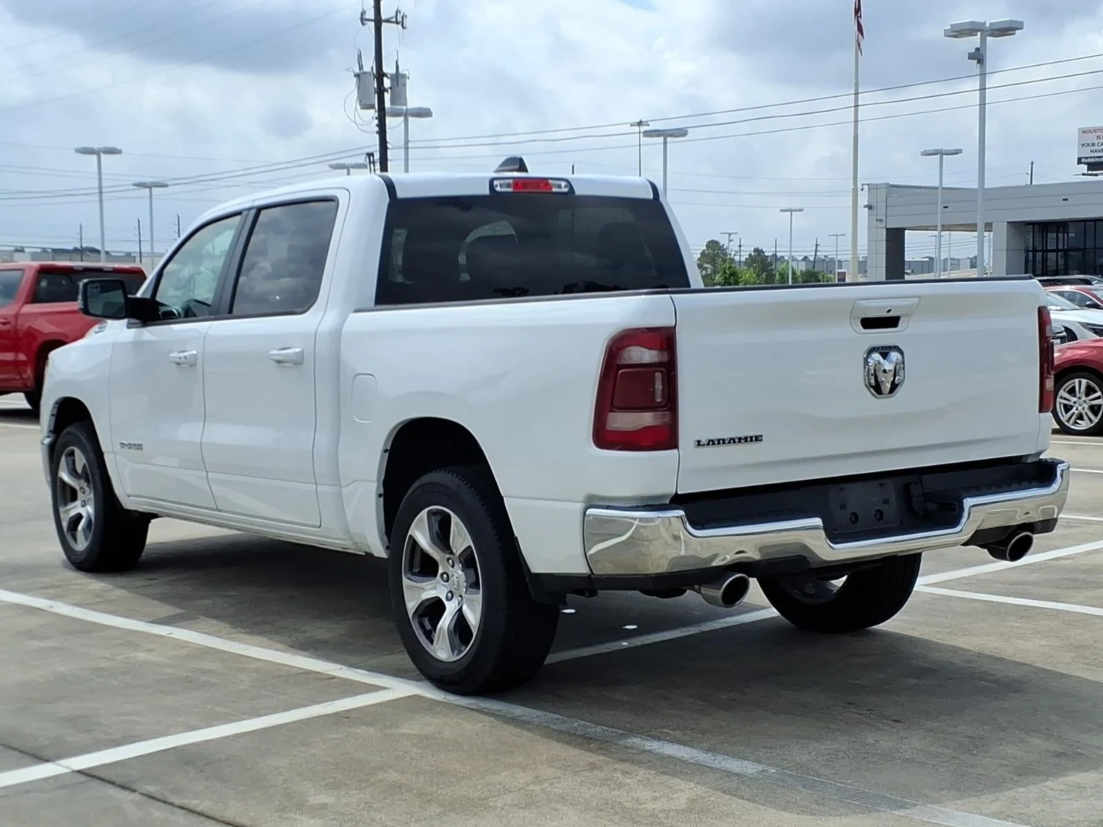 2024 Ram 1500 Laramie White at Robbins Nissan