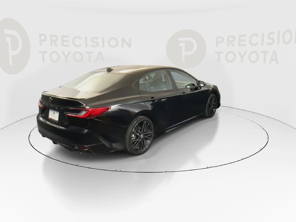 Used 2025 Midnight Black Metallic Toyota XSE image 9