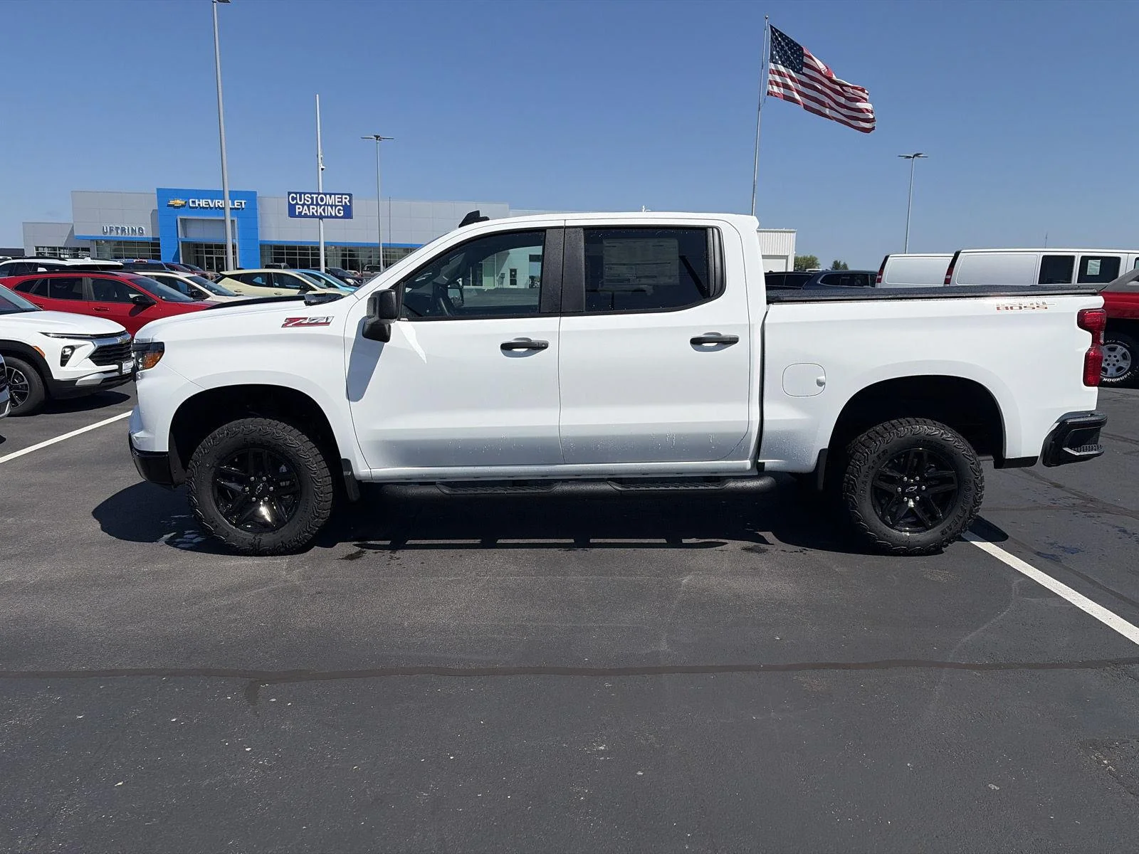 New 2026 Summit White Chevrolet Custom Trail Boss image 8
