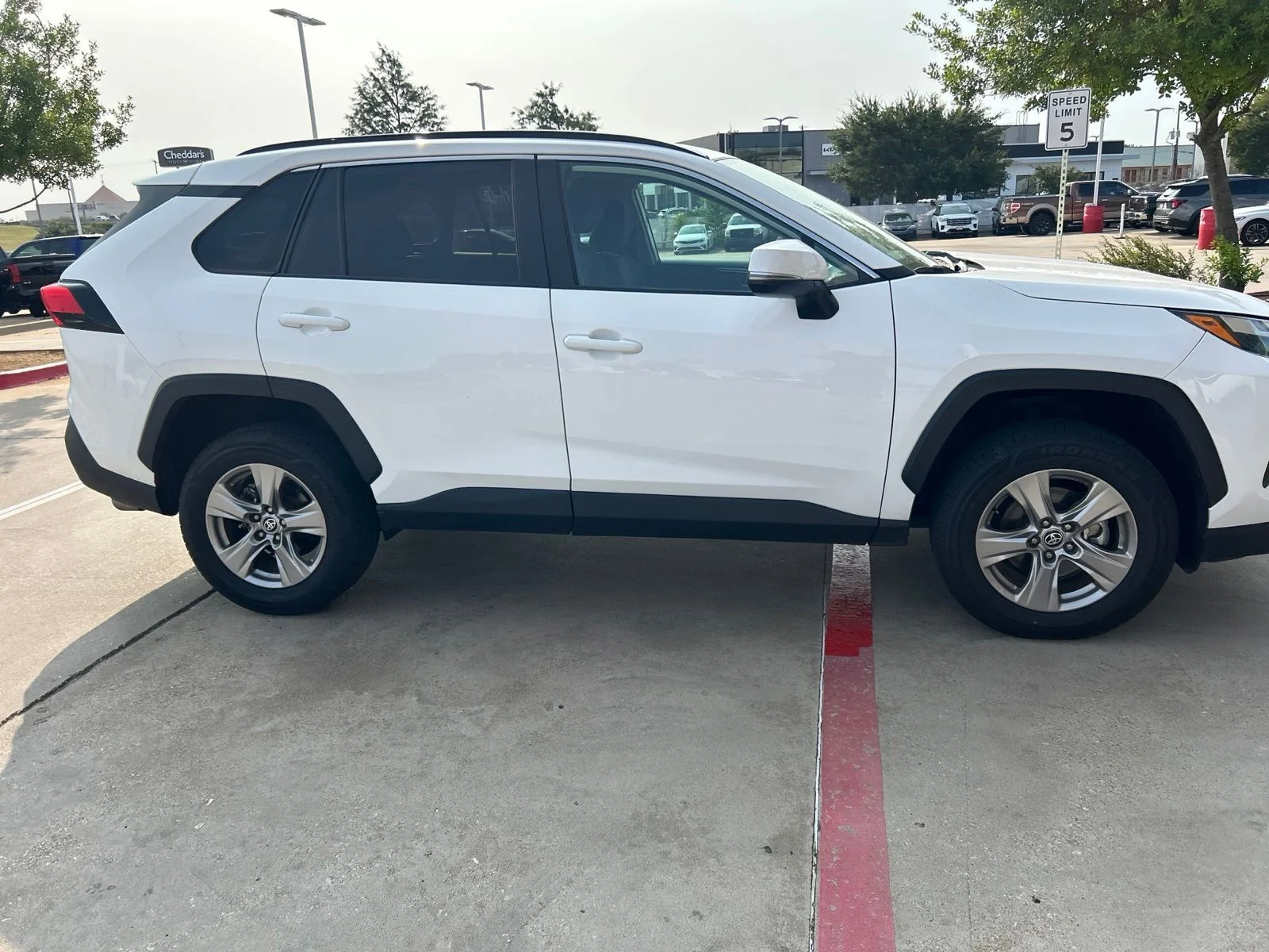 Used 2025 White Toyota XLE image 5