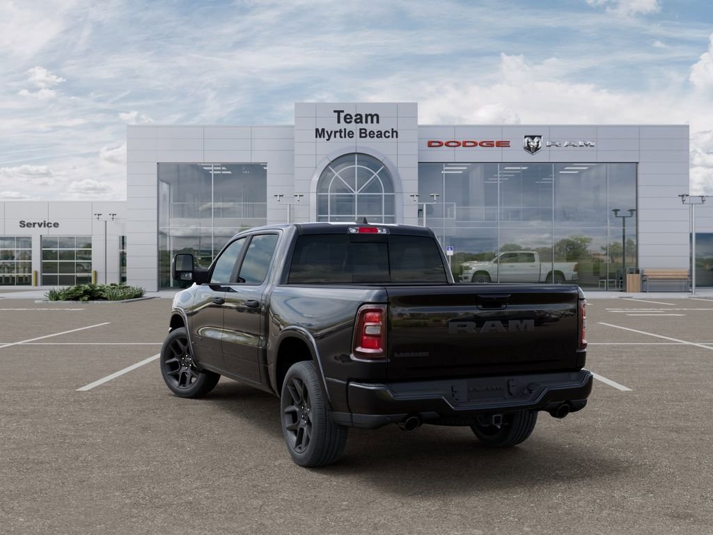 New 2026 Diamond Black Crystal Pearl-Coat Exterior Paint RAM Laramie image 4