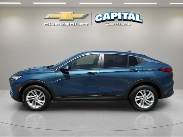 Used 2024 Ocean Blue Metallic Buick Preferred image 3