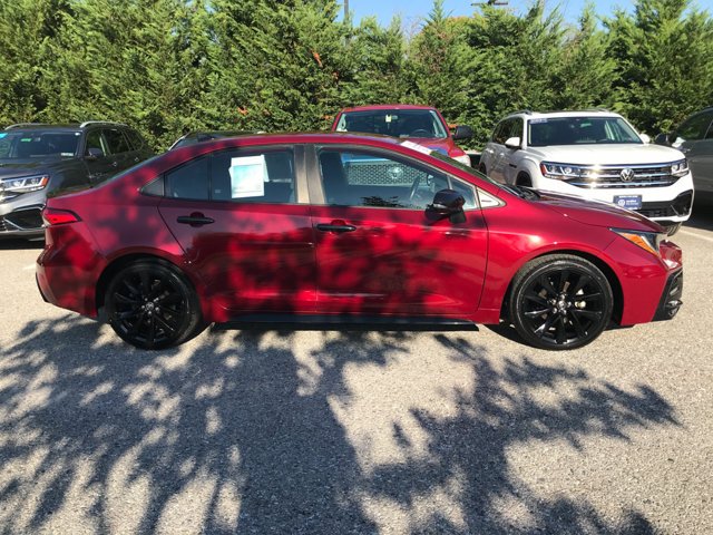 Certified Used 2022 Ruby Flare Pearl Toyota SE Nightshade image 8