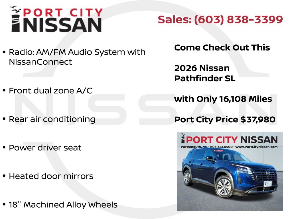 2026 Nissan Pathfinder SL - Photo 15