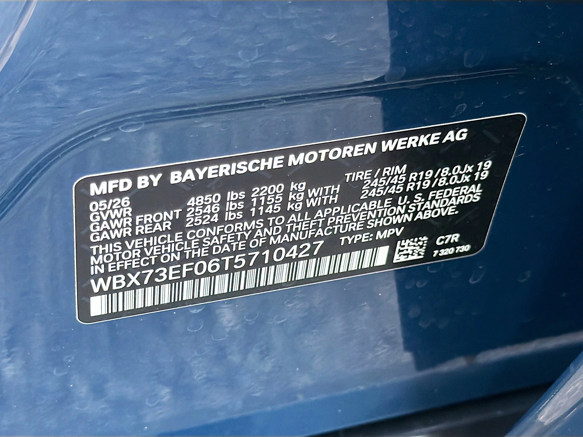 New 2026 Night Dusk Blue Metallic BMW xDrive28i image 42