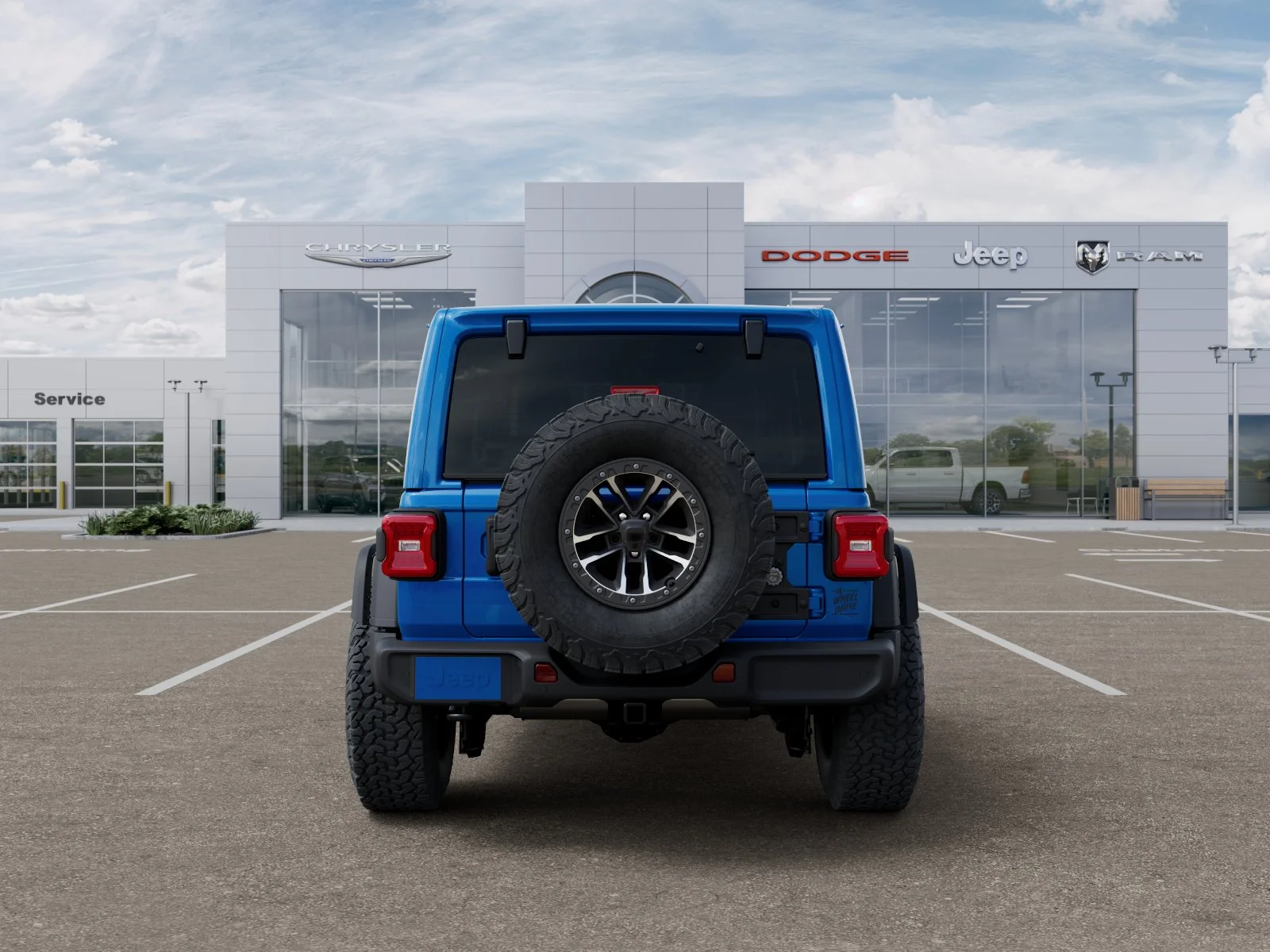 New 2026 Hydro Blue Pearl-Coat Exterior Paint Jeep Willys image 33