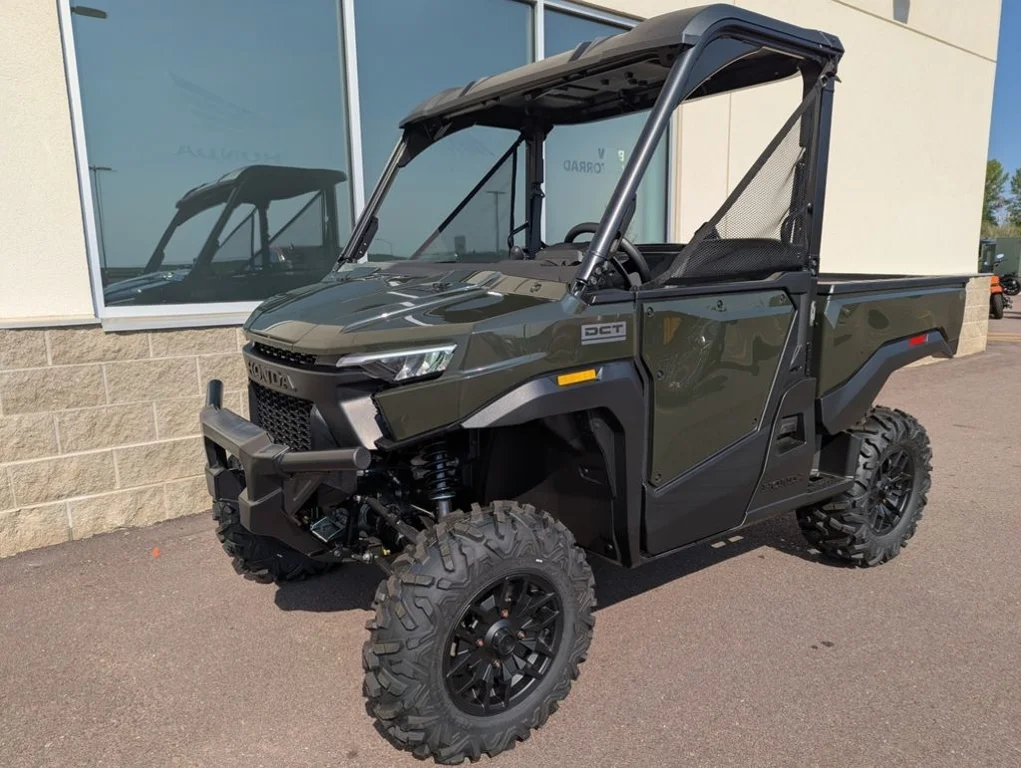 New 2026 BLACK FOREST GREEN Honda Powersports Deluxe image 2